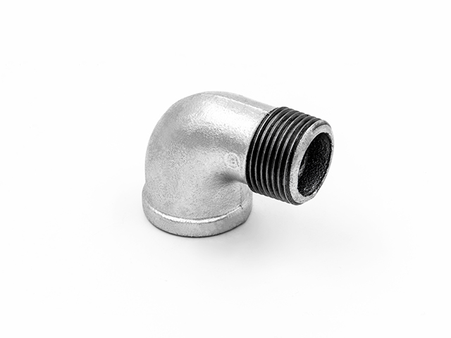 Malleable iron M&F elbow — male and female threaded elbow fitting BS EN 10242